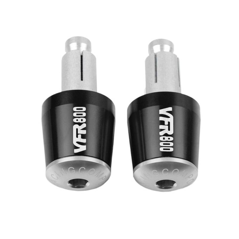GAFITSEP Motorrad Lenkergriffe Ende Lenkerkappe Endstopfen Compatible with Hon Da VFR 800 Fi/W1 VTEC VFR800/F VFR 800F 1998-2017 Lenker Endkappen(J) von GAFITSEP