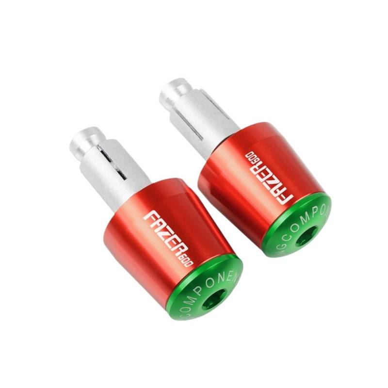 GAFITSEP Motorrad Lenkergriffe Ende Lenkerkappe Endstopfen Compatible with Ya ma ha FAZ ER 600 Faze R600 FZ600 FAZ ER FZ6N 600 FZ6S Faze 2016-2020 Lenker Endkappen(L) von GAFITSEP