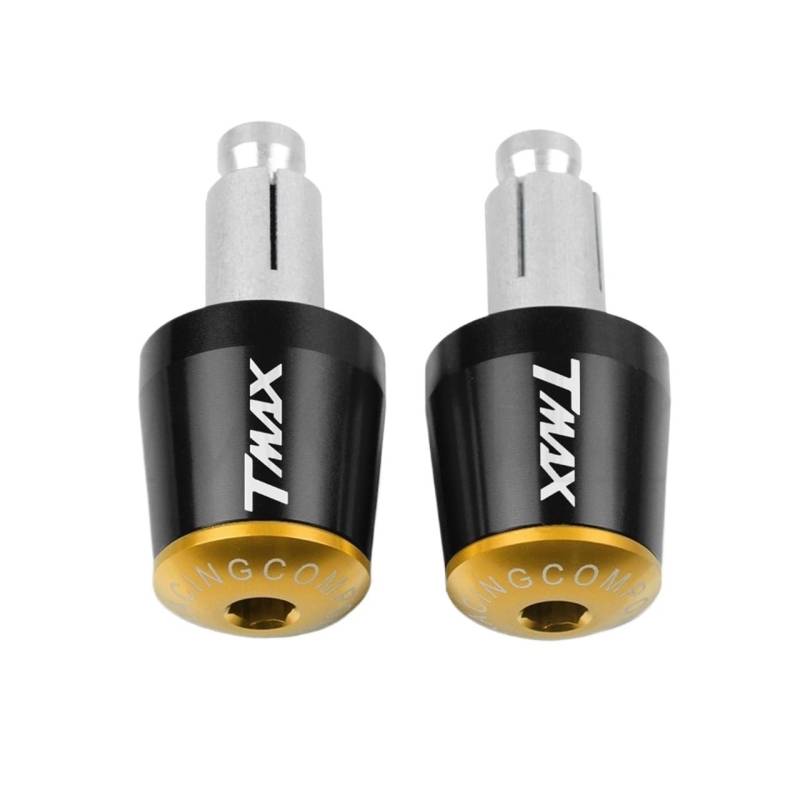 GAFITSEP Motorrad Lenkergriffe Ende Lenkerkappe Endstopfen Compatible with Ya ma ha TMAX T-MAX 500 530 SX/DX TMAX500 TMAX530 XP500 XP530 Lenker Endkappen(D) von GAFITSEP