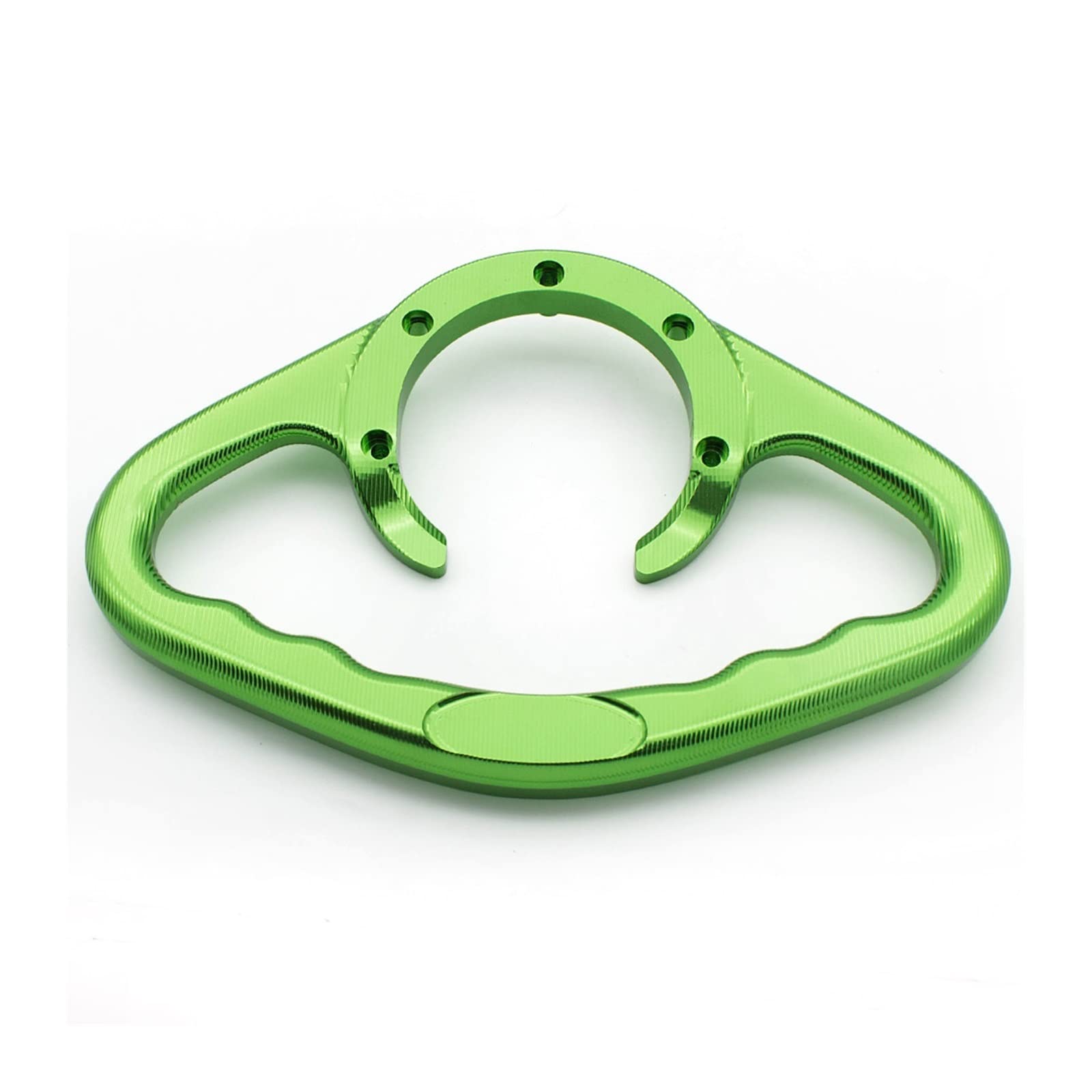 GAFITSEP Motorrad Passagier Handgriffe Handgriff Tank Grab Bar Griffe Armlehne Compatible with Hon da CBR1100XX Super Blackbird CBR 1100 X X 1996-2007 Gas Tank Haltegriff(Green) von GAFITSEP