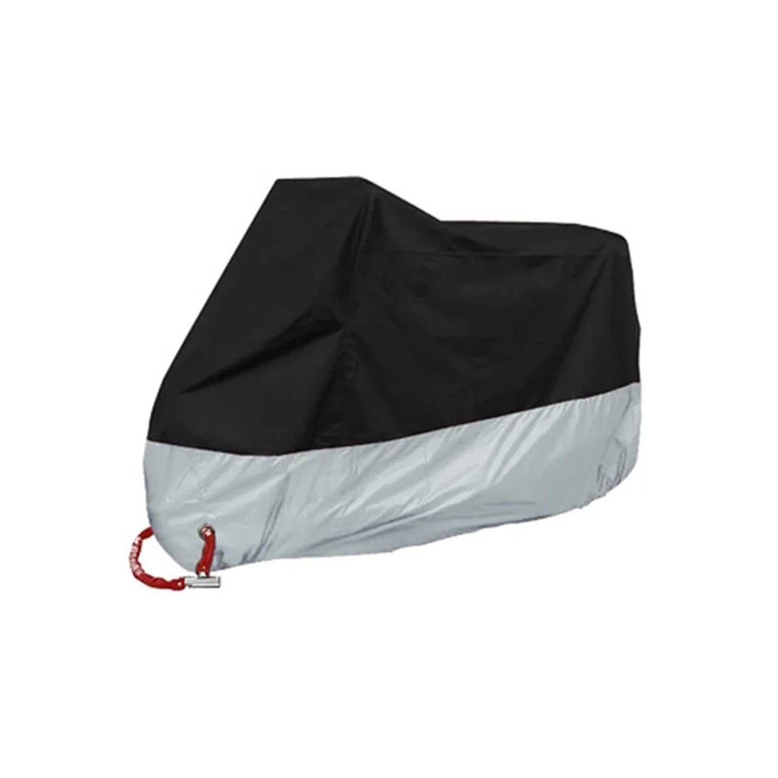 GAFITSEP Motorradabdeckung Wasserdicht Outdoor UV Anti Regen Replacement for Hon Da CRF 250 CBR250R CBR 125R CB750 CB1300 X11 CRF 450 1000 Motorcycle Cover(1(NO Lock),Medium) von GAFITSEP