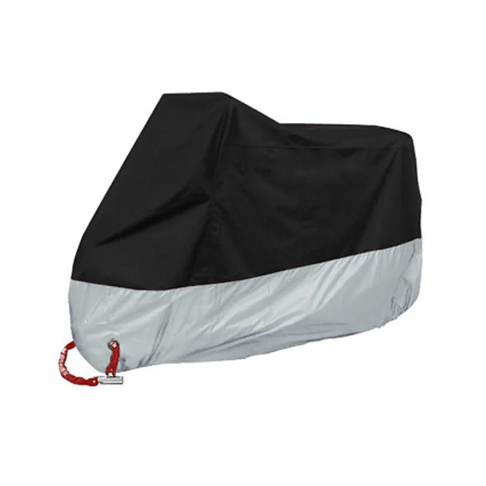 GAFITSEP Motorradabdeckung Wasserdicht Outdoor UV Anti Regen Replacement for Ya Ma Ha VINO Xmax 125 VSTAR 650 Jog RR Tracer 900 GT MT10 Majesty 125 Motorcycle Cover(7(NO Lock),XXXX-Large) von GAFITSEP