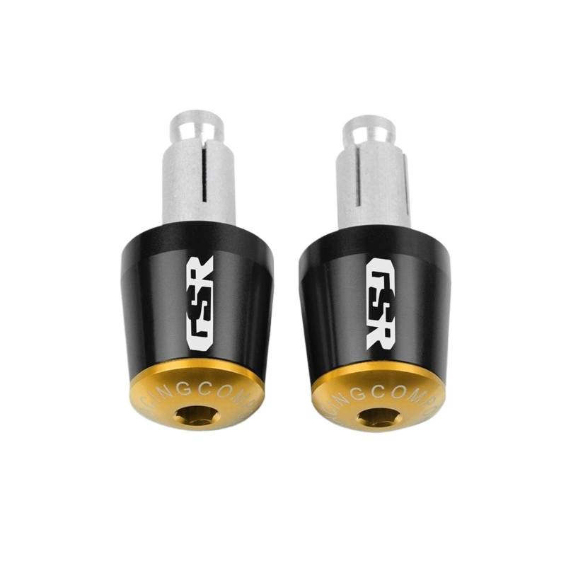 GAFITSEP Motorradteile Lenker-Lenker-Abdeckungstecker Compatible with Su zu Ki GSR 750 600 400 Lenker Endkappen(C3) von GAFITSEP