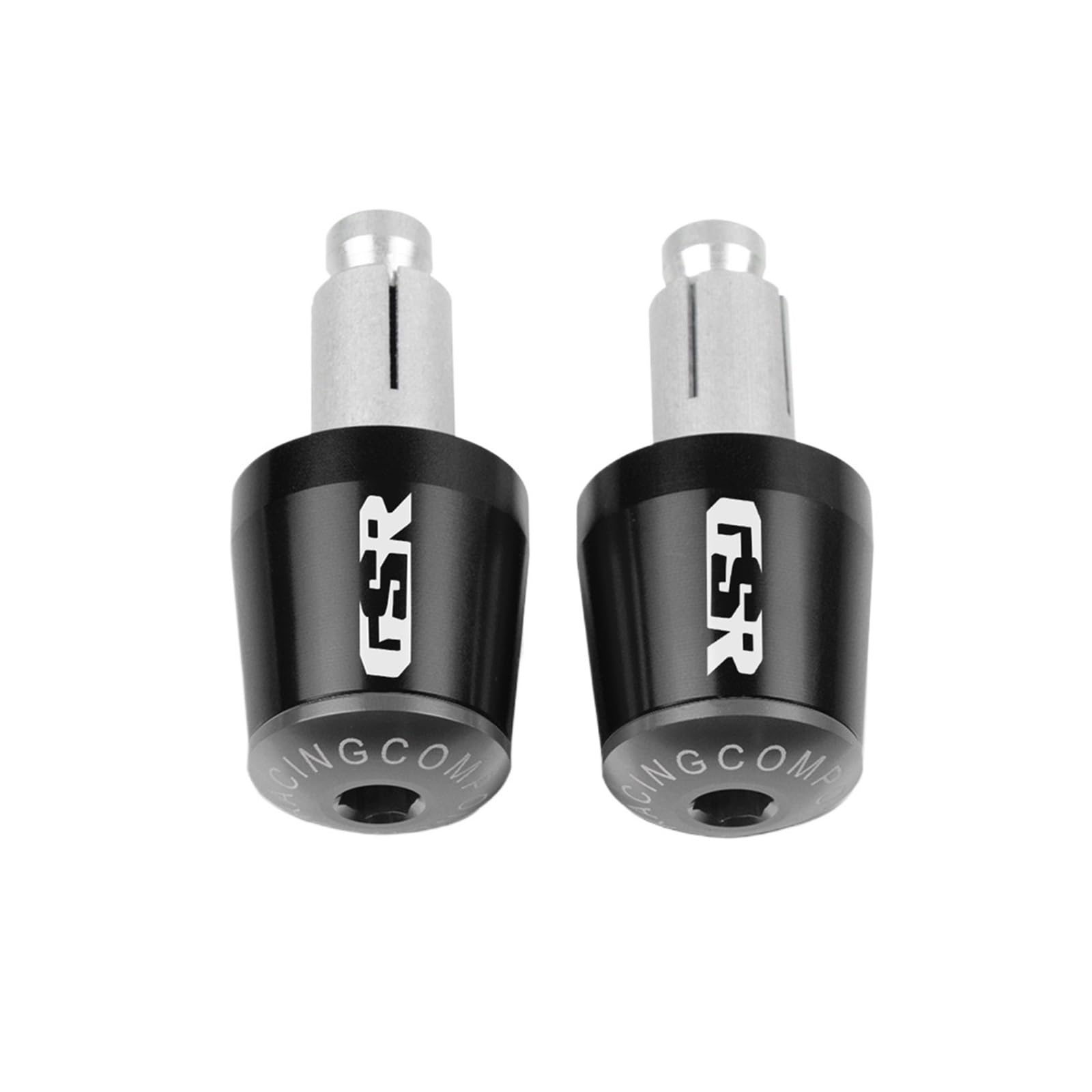 GAFITSEP Motorradteile Lenker-Lenker-Abdeckungstecker Compatible with Su zu Ki GSR 750 600 400 Lenker Endkappen(D4) von GAFITSEP
