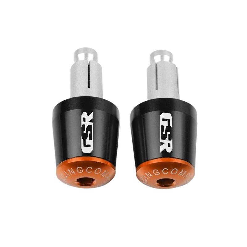 GAFITSEP Motorradteile Lenker-Lenker-Abdeckungstecker Compatible with Su zu Ki GSR 750 600 400 Lenker Endkappen(F6) von GAFITSEP