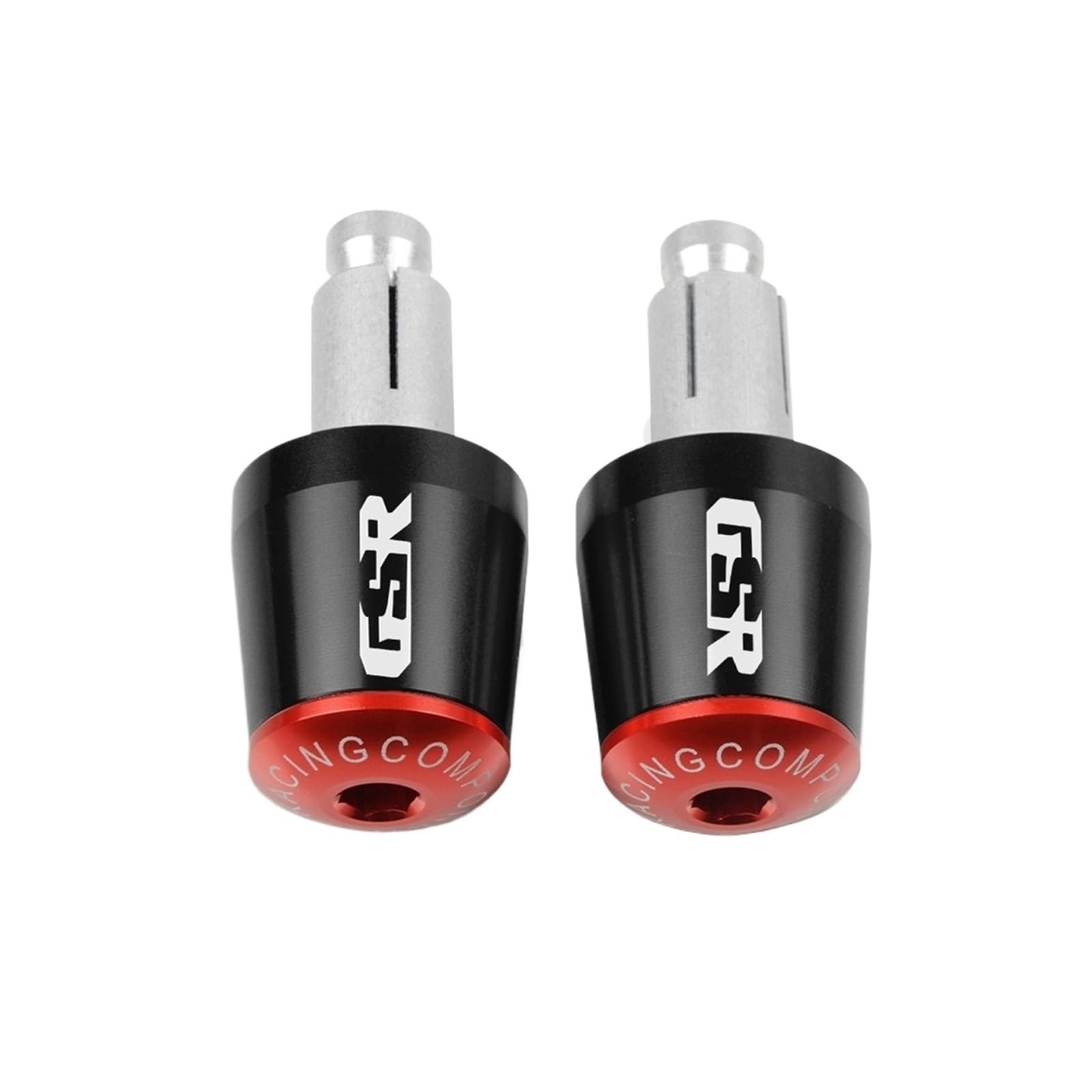 GAFITSEP Motorradteile Lenker-Lenker-Abdeckungstecker Compatible with Su zu Ki GSR 750 600 400 Lenker Endkappen(G7) von GAFITSEP