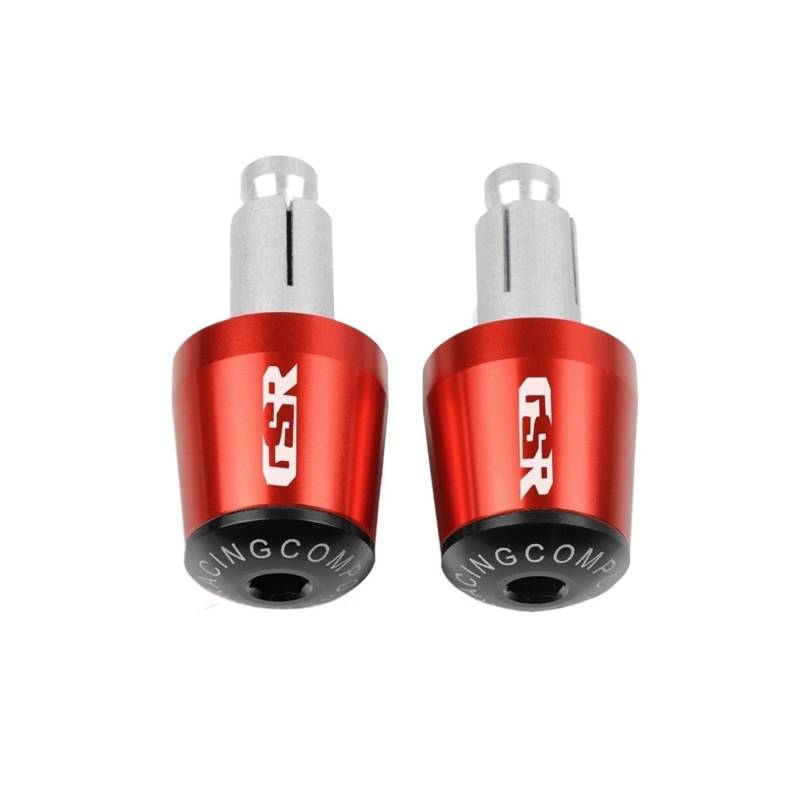 GAFITSEP Motorradteile Lenker-Lenker-Abdeckungstecker Compatible with Su zu Ki GSR 750 600 400 Lenker Endkappen(J1O) von GAFITSEP