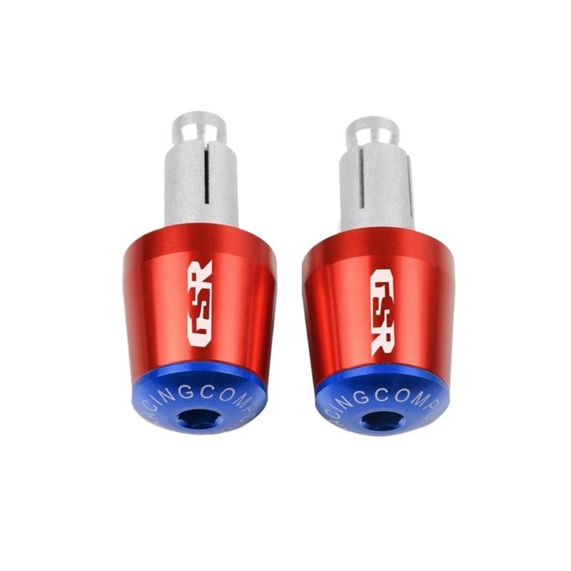 GAFITSEP Motorradteile Lenker-Lenker-Abdeckungstecker Compatible with Su zu Ki GSR 750 600 400 Lenker Endkappen(K11) von GAFITSEP