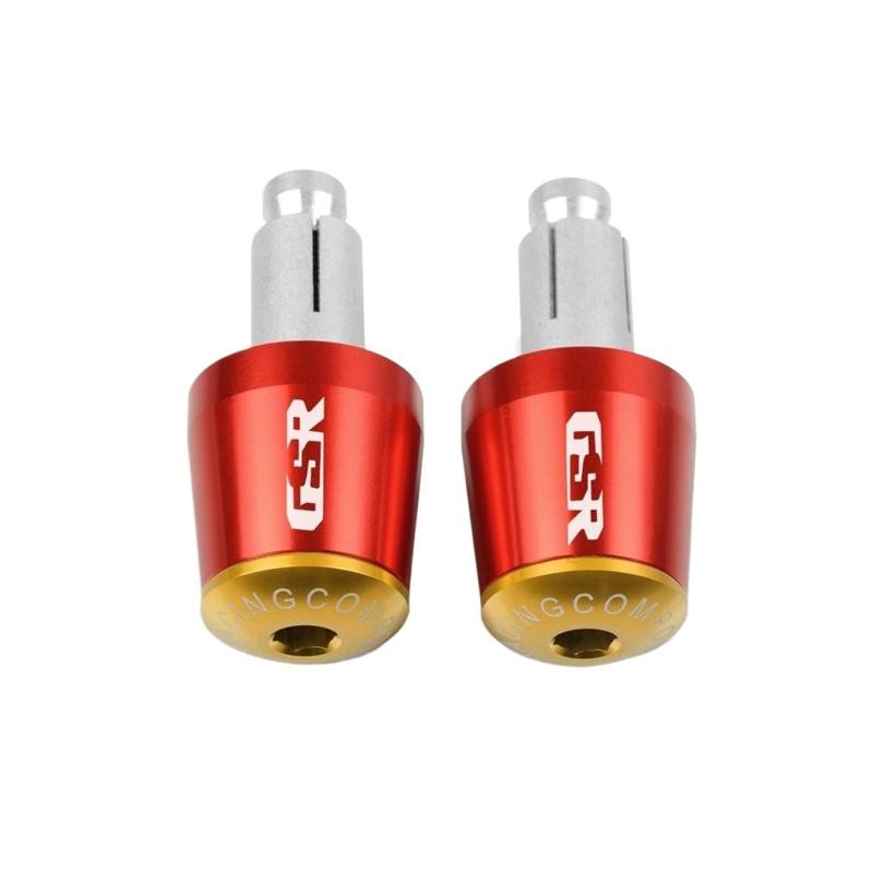 GAFITSEP Motorradteile Lenker-Lenker-Abdeckungstecker Compatible with Su zu Ki GSR 750 600 400 Lenker Endkappen(L12) von GAFITSEP