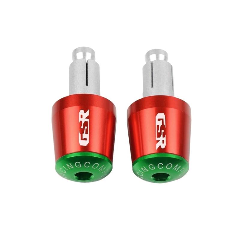 GAFITSEP Motorradteile Lenker-Lenker-Abdeckungstecker Compatible with Su zu Ki GSR 750 600 400 Lenker Endkappen(N14) von GAFITSEP