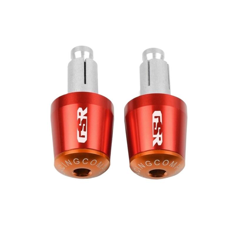 GAFITSEP Motorradteile Lenker-Lenker-Abdeckungstecker Compatible with Su zu Ki GSR 750 600 400 Lenker Endkappen(O15) von GAFITSEP