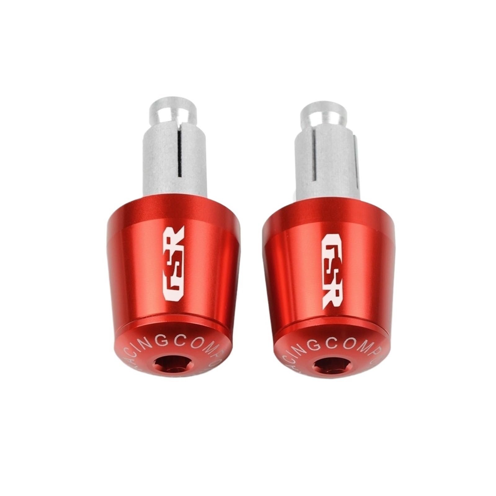 GAFITSEP Motorradteile Lenker-Lenker-Abdeckungstecker Compatible with Su zu Ki GSR 750 600 400 Lenker Endkappen(P16) von GAFITSEP