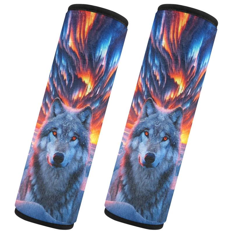 GAIREG Aurora and Wolf Sicherheitsgurtbezug Tasche Gurtpolster von GAIREG