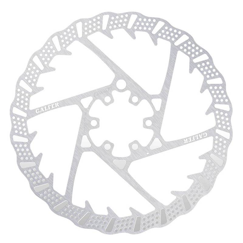 Galfer MTB-Bremsscheibe SHARK Silber Gr. 180 mm von Galfer Bike