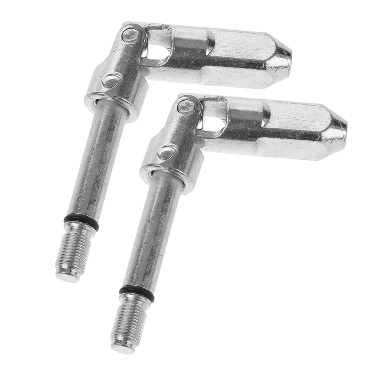 GALPADA 2 Stück Hydraulische Heber Wagenheber Teil des Anhängerhebers Anhängerzubehör Anhängerheber-Werkzeug Du Joint Für Jack Zubehör Für Anhängerheber Jack-zubehör Stahl Silber von GALPADA