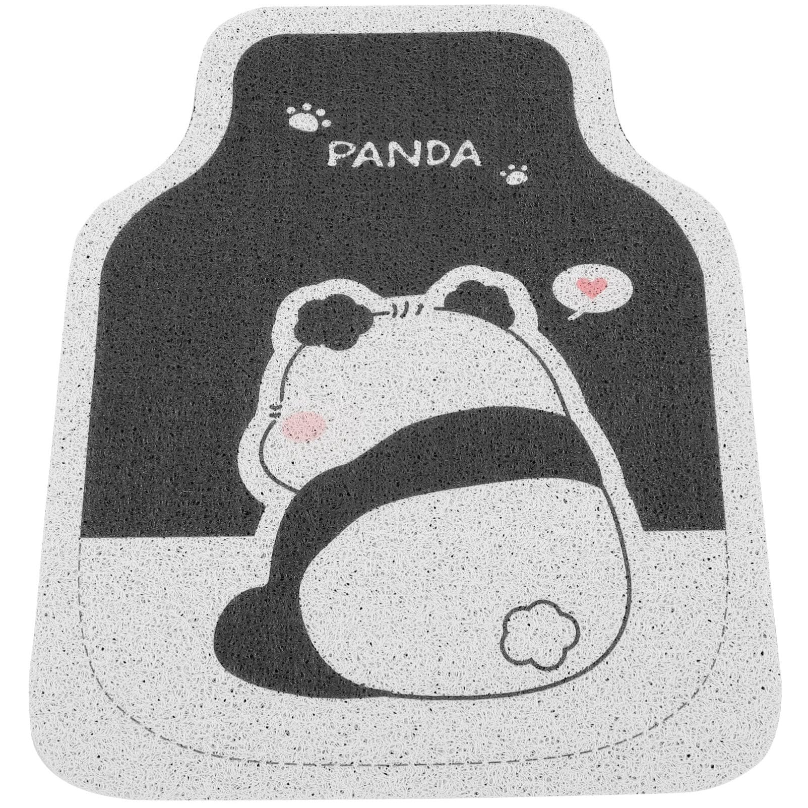 GALPADA Auto bodenmatte Gummi bodenmatte Gummi fussmatten Panda-Autozubehör Fahrzeugmatte Fußpolster Bodenmatte mit Panda-Print für Ihr Fahrzeug Auto Bodenbelag im Auto GALPADA Auto bodenmatte Gummi bodenmatte Gummi fussmatten Panda-Autozubehör Fahrzeugmatte Fußpolster Bodenmatte mit Panda-Print für Ihr Fahrzeug Auto Bodenbelag im Auto von GALPADA