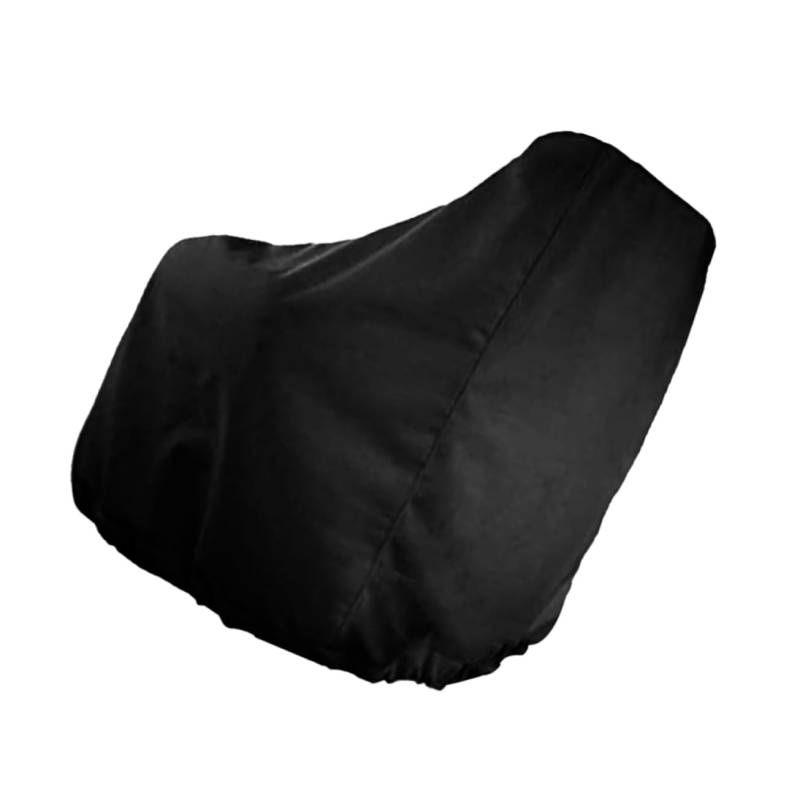 GALPADA Bootssitzschutz Kapitänssitzbezug Outdoor Marineabdeckungen Bootssitze Bootszubehör Schutzsitzstuhl Bootssitzstoff wasserdichte Yachtabdeckung Schwarzes Oxford Tuch von GALPADA