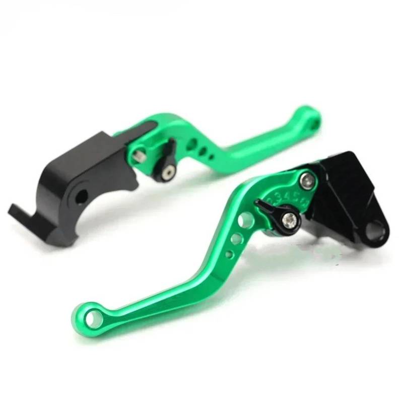 Hauptbremszylinder Für S1000RR 2010-2018/Für S1000R 2014-2018/Für HP4 2011-2015 Motorrad Griff Spurstange Kurze Bremse Kupplung Hebel Kupplungshebel(Short Green) von GALSOR