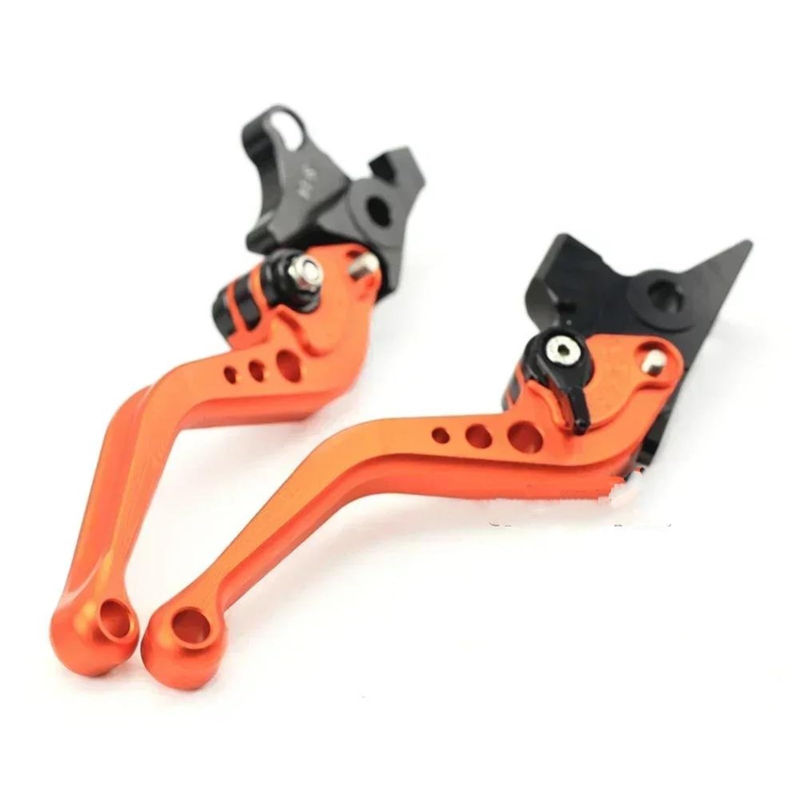 Hauptbremszylinder Für S1000RR 2010-2018/Für S1000R 2014-2018/Für HP4 2011-2015 Motorrad Griff Spurstange Kurze Bremse Kupplung Hebel Kupplungshebel(Short orange) von GALSOR
