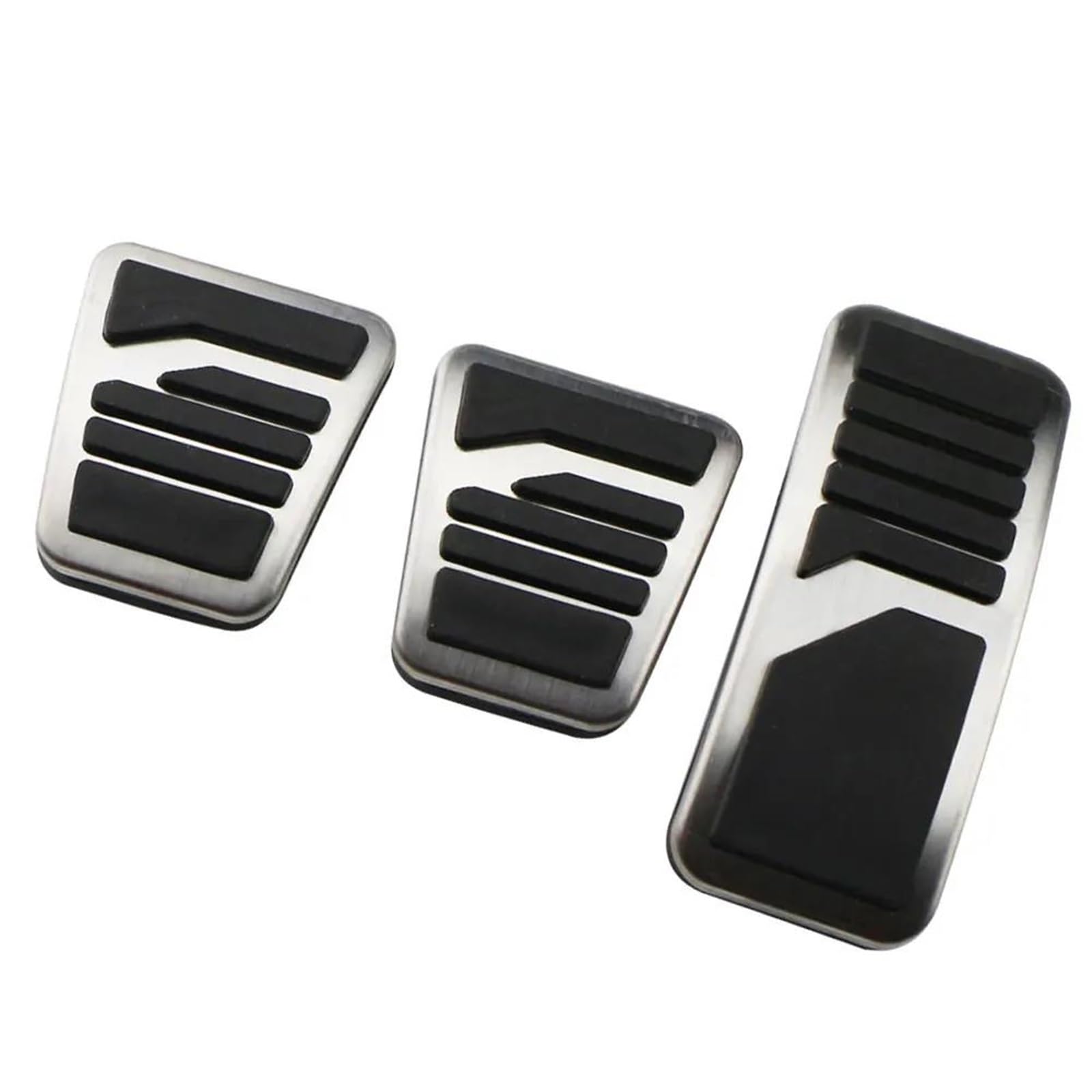 Pedal Caps Car Pedal Pads Für Mitsubishi Für Eclipse Für Cross Für Outlander Für ASX Für Lancer 2009-2018 Autopedale Bremsbeschleunigerpedalabdeckung Foot Pedal Pad Cover(MT) von GALSOR