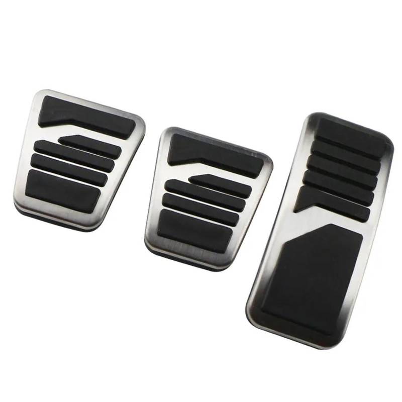 Pedal Caps Car Pedal Pads Für Mitsubishi Für Eclipse Für Cross Für Outlander Für ASX Für Lancer 2009-2018 Autopedale Bremsbeschleunigerpedalabdeckung Foot Pedal Pad Cover(MT) von GALSOR
