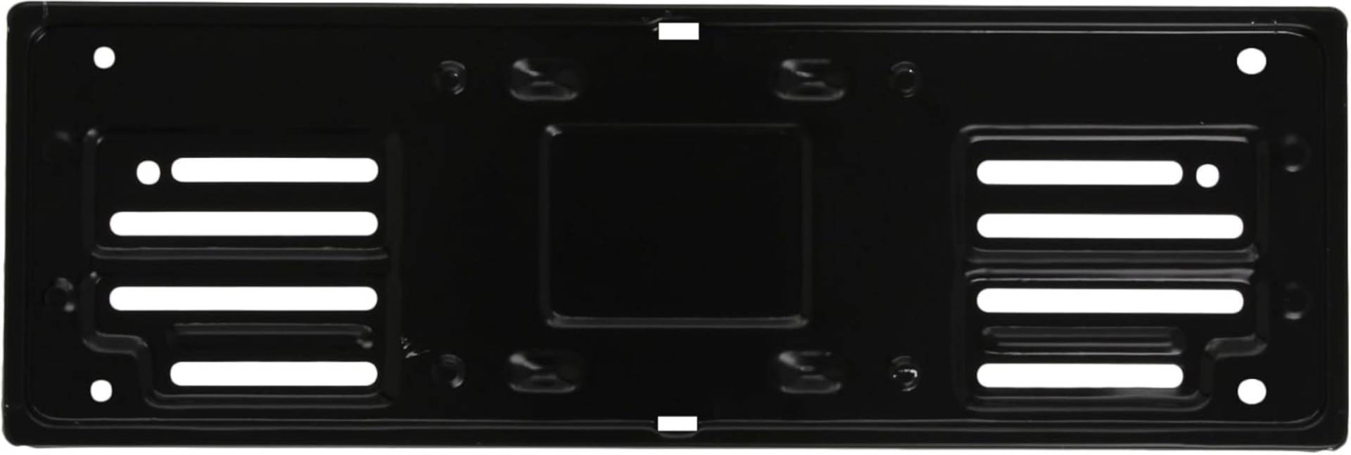 GAMBC® Kennzeichenhalter für Auto aus Stahllegierung - Kennzeichenhalter Auto - Universal - Ultrastark - Schwarz von GAMBC
