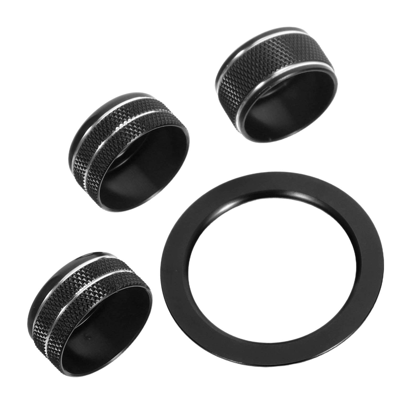 GANAZONO 1 Satz Akustischer Zierring Druckknopfabdeckung Zinklegierung Ein-Key-Start-Cover Auto -Innenraumzubehör Auto -Normalknopfabdeckung Aluminiumlegierung Black GANAZONO 1 Satz Akustischer Zierring Druckknopfabdeckung Zinklegierung Ein-Key-Start-Cover Auto -Innenraumzubehör Auto -Normalknopfabdeckung Aluminiumlegierung Black von GANAZONO