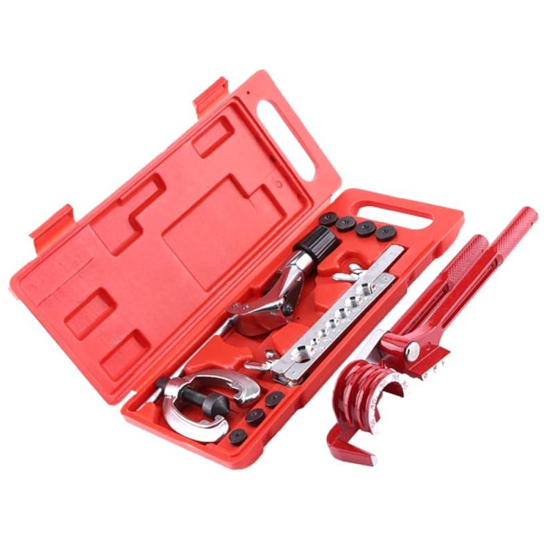 GANAZONO 12 Stück Flare-Tool Rohr Bördelwerkzeugsatz Abfackeln Bender clamp Klimaanlagen-Expanderwerkzeug-Set Expander-Kit für Klimaanlage Bausatz Aluminiumlegierung von GANAZONO