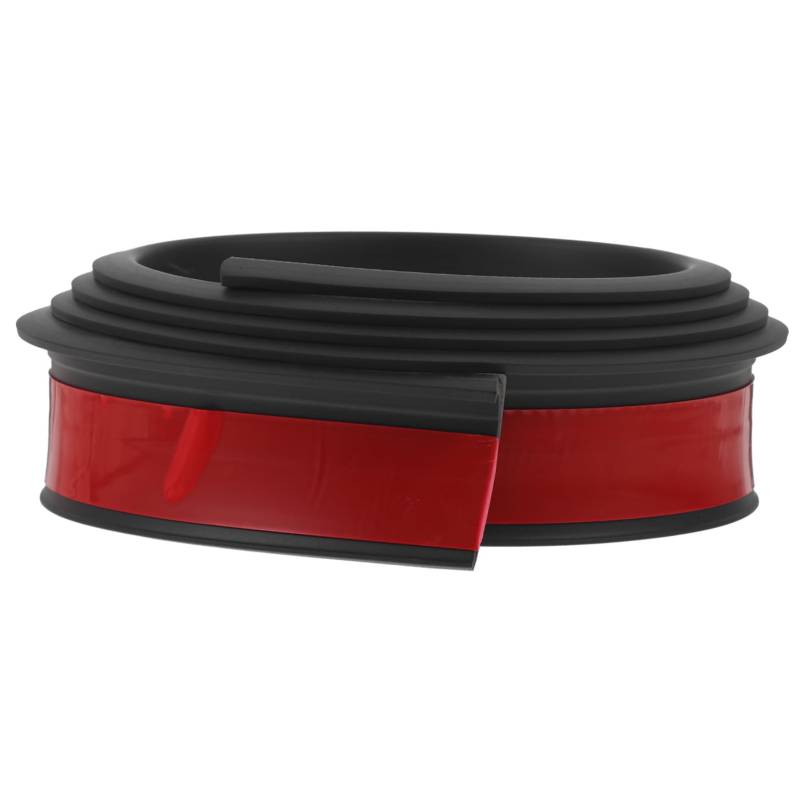 GANAZONO 1Rolle Auto Rad Augenbrauenverkleidung Gummidichtung Selbstklebend Passend für Autos Lastwagen und Offroad Fahrzeuge Carbonfaser Textur Langlebig und Robust von GANAZONO