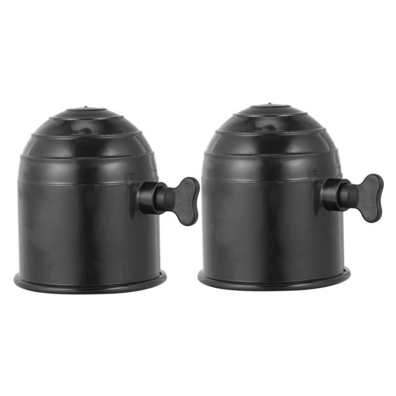 GANAZONO 2Stücke Kfz Hakenschutzabdeckung Caravan Hitch Cover Für Anhänger Und Wohnmobile Schutz Witterungseinflüssen Langlebig von GANAZONO