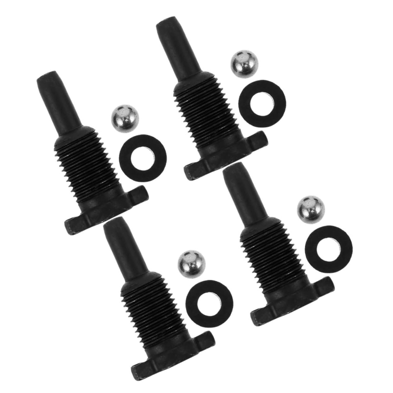 GANAZONO 4 Sätze Jack-Zubehör wagenheber Öleinfüllschraube für Flaschenheber horizontale Bodenklinkenstecker Füllteil Klinkenfüllstopfen Jack Reparaturteile Portfüller Metall Schwarz GANAZONO 4 Sätze Jack-Zubehör wagenheber Öleinfüllschraube für Flaschenheber horizontale Bodenklinkenstecker Füllteil Klinkenfüllstopfen Jack Reparaturteile Portfüller Metall Schwarz von GANAZONO