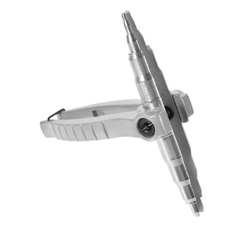 GANAZONO Röhrchen -Expander -Rohrexpander Handkühlgeräte Stauchwerkzeug Expander-Tool kolodialesilber Silve Expander für Kühlschrankleitung Hand-Expansionswerkzeug Zink-Eisen-Legierung von GANAZONO