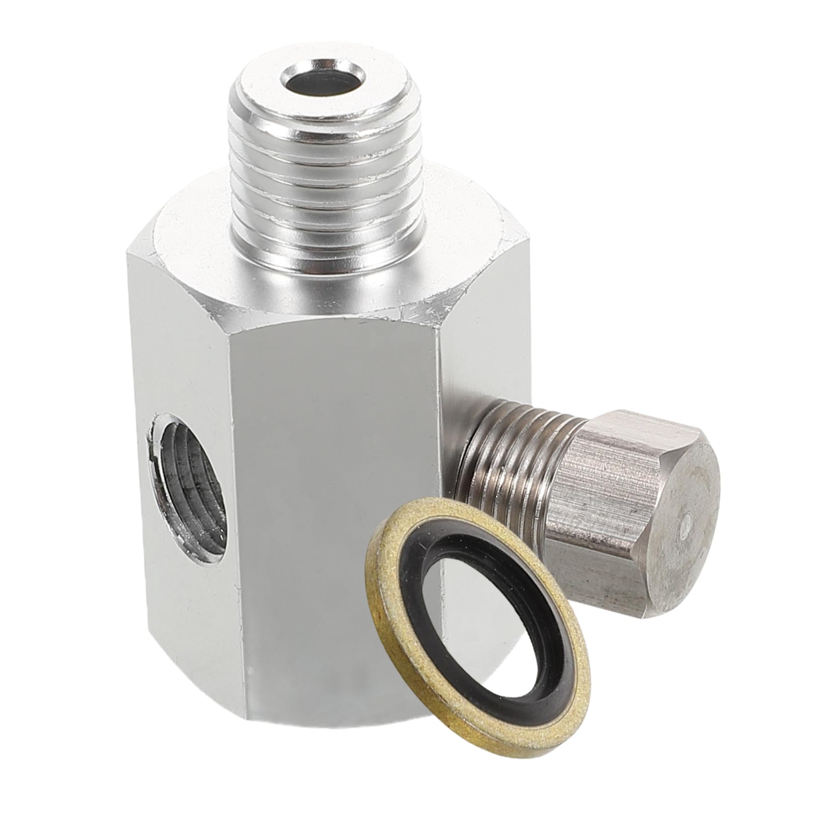 GANAZONO Schnellverbinder aus Aluminiumlegierung Öladapter Stecker Anschlussstück für Öldruckmesser Öldruckanschluss NPT-Automobilhydrauliksysteme NPT-T- NPT-T-Adapter Ersatzteil GANAZONO Schnellverbinder aus Aluminiumlegierung Öladapter Stecker Anschlussstück für Öldruckmesser Öldruckanschluss NPT-Automobilhydrauliksysteme NPT-T- NPT-T-Adapter Ersatzteil von GANAZONO