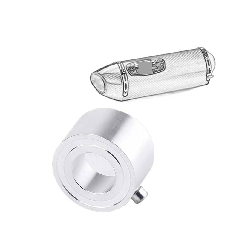 Abgasrohr Rohrauspuff Universal Slip On Motorrad Schalldämpfer DB Killer Katalysator Schalldämpfer Noise Sound EL&iminator Auspuff Flow Moto Auspuff 51MM von GANGEV