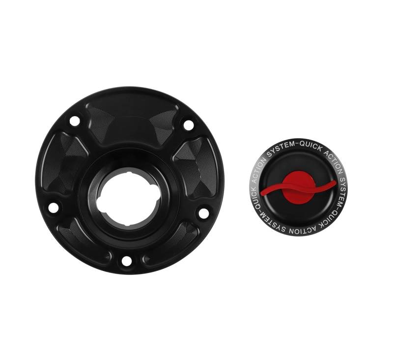 Benzin Tankdeckel Schloss Für MT07 MT09 MT-07/Für Für Tracer MT-09 SP MT 07 09 MT10 MT03 Keyless Quick Release Motorrad Tank Kraftstoff Kappen Gas Abdeckung Fall(Red-S) von GANGEV
