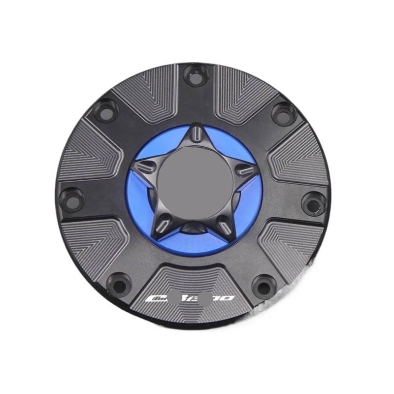 Benzin Tankdeckel Schloss Keyless Für CB500/S 1994-2002 CB 500 Motorrad Zubehör Benzin Abdeckung Flüssigkeit Reservoir Cove Kraftstoff Gas Tank Kappe Abdeckung(Blue) von GANGEV