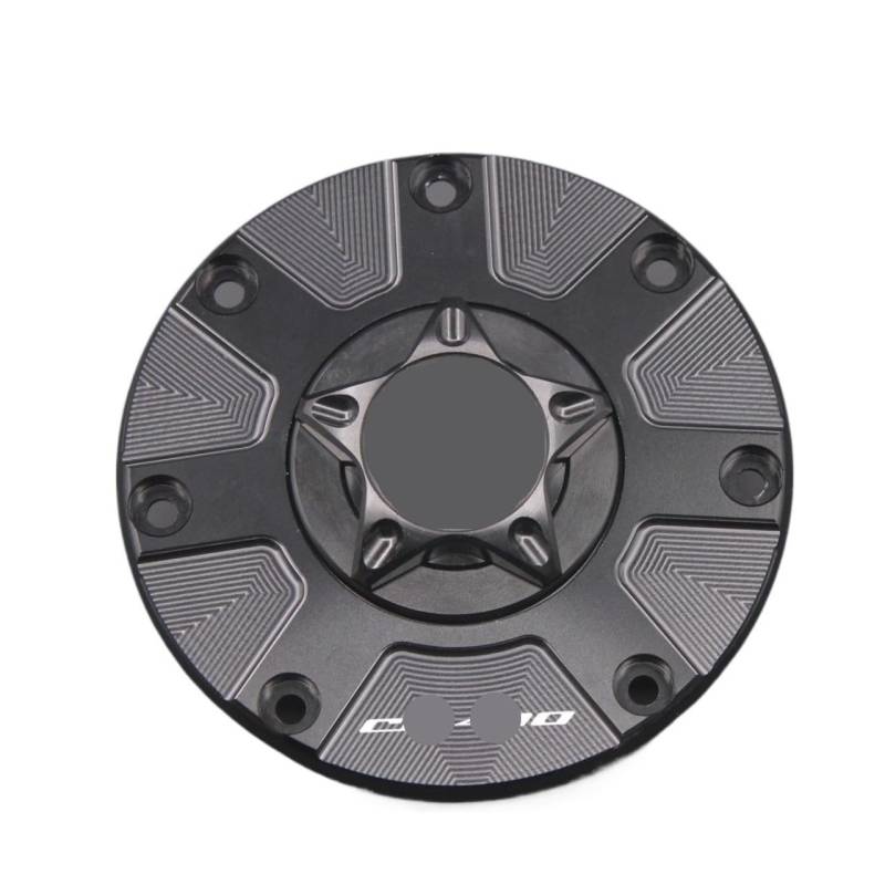 Benzin Tankdeckel Schloss Keyless Für CB500X 2016-2018 CB 500X CB500 X Motorrad Zubehör Benzin Abdeckung Flüssigkeit Reservoir Cove Kraftstoff Gas Tank Kappe Abdeckung(Black) von GANGEV