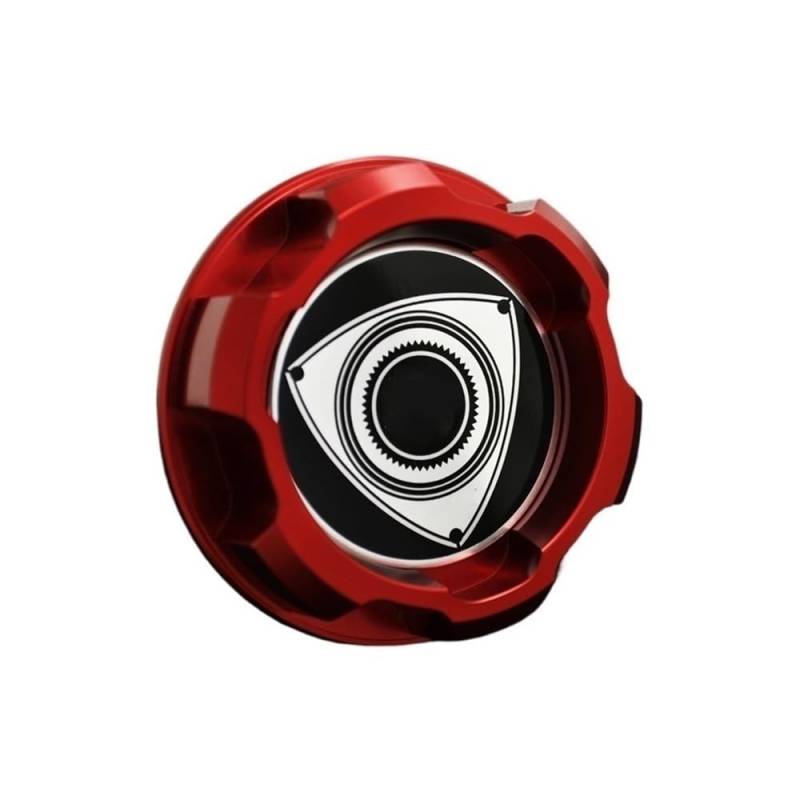 Benzin Tankdeckel Schloss Motorrad Flüssigkeit Reservoir Cove Motoröl Kappe Für MAZDASPEED RX8 RX7 Für Miata Für Protege 626 323 MX3 BP 13B ÖL EINFÜLLKAPPE(Red) von GANGEV