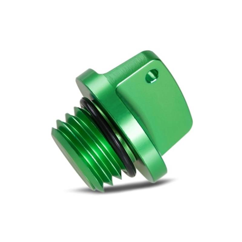 Benzin Tankdeckel Schloss Motorräder Zubehör Motoröl Einfülldeckel Universal Kurbelgehäusedeckel Schraubenabdeckung Getriebeölschraube Für CRF150R 07-19(Green) von GANGEV