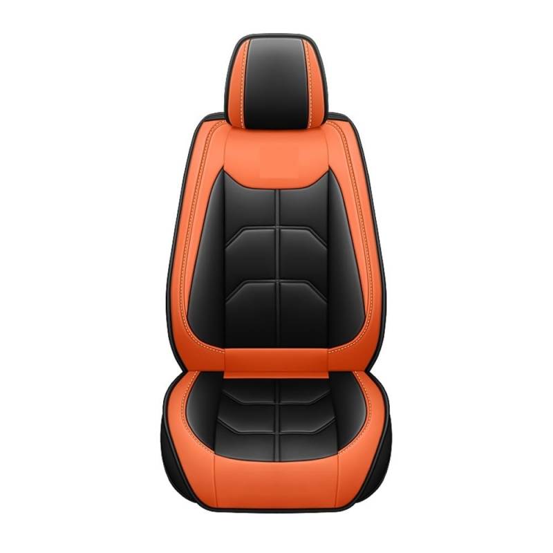 GANGEV Vordersitze universal 1 PC Universal PU Auto Sitz Abdeckung Für Dacia Für Duster Für Sandero Für Clio Für Panda Für Lancia Ypsilon Innen Zubehör von GANGEV
