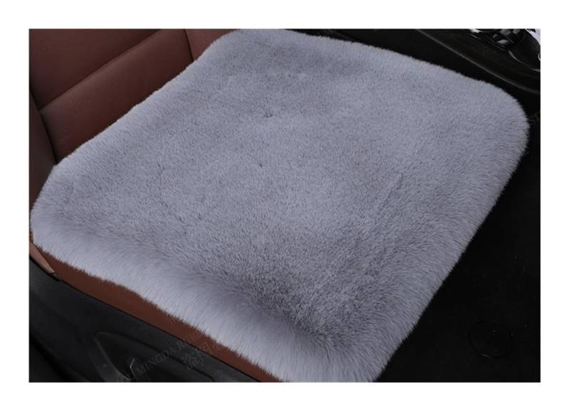 GANGEV Vordersitze universal 1Pc Winter Warme Auto Sitz Abdeckung Vorne Hinten Kissen Plüsch Protector Matte Weichen Bequemen Stuhl Kissen Zubehör Universal von GANGEV