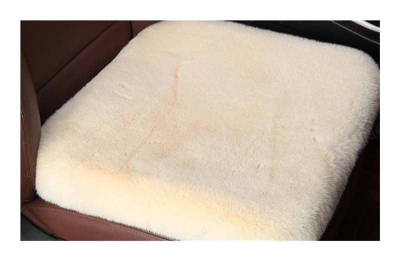 GANGEV Vordersitze universal 1Pc Winter Warme Auto Sitz Abdeckung Vorne Hinten Kissen Plüsch Protector Matte Weichen Bequemen Stuhl Kissen Zubehör Universal von GANGEV
