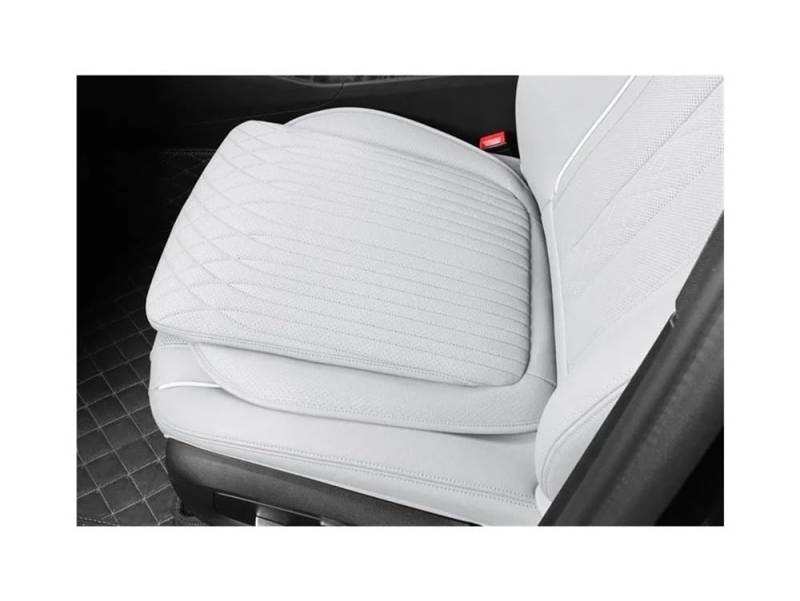 GANGEV Vordersitze universal 54 cm Atmungsaktives Autokissen PU Nutzfahrzeug Rutschfestes Stützpolster Universal High Rebound Schwamm Sitzbezug von GANGEV
