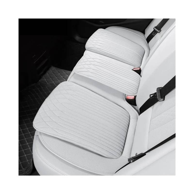 GANGEV Vordersitze universal 54 cm Atmungsaktives Autokissen PU Nutzfahrzeug Rutschfestes Stützpolster Universal High Rebound Schwamm Sitzbezug von GANGEV