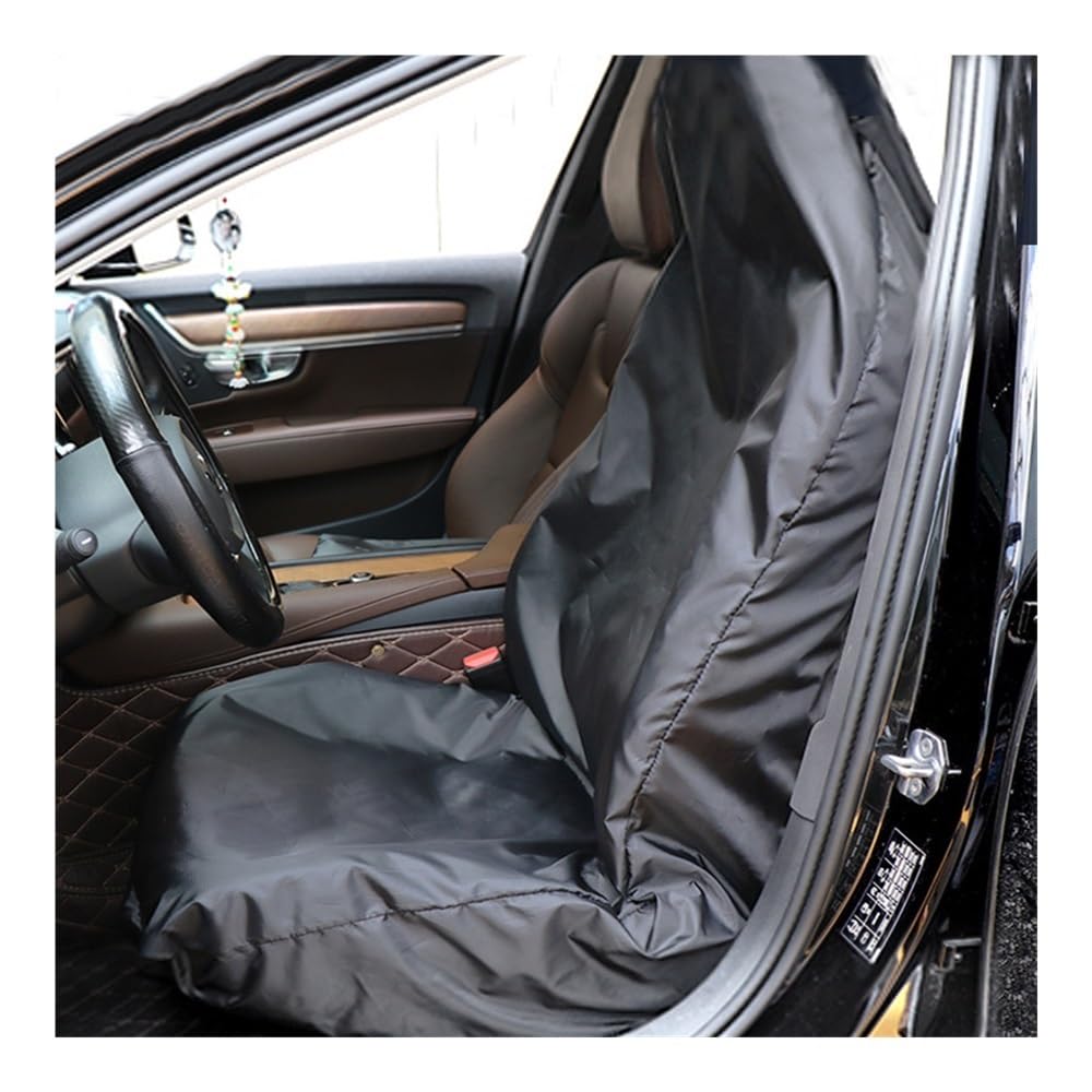 GANGEV Vordersitze universal Auto Schwarz Sitzbezug Reparatur Pull Cargo Staubbezüge Lenkrad Schutzhülle Universal Kofferraum Auto Matte GANGEV Vordersitze universal Auto Schwarz Sitzbezug Reparatur Pull Cargo Staubbezüge Lenkrad Schutzhülle Universal Kofferraum Auto Matte von GANGEV