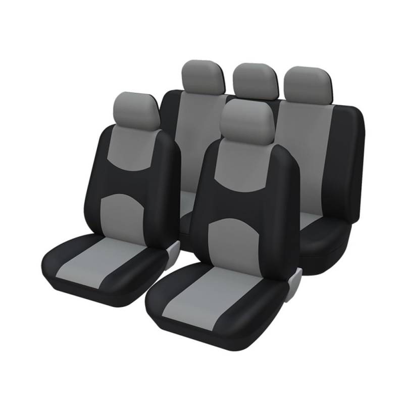 GANGEV Vordersitze universal Auto Sitzbezug Abnehmbare Kopfstützen Universal Abdeckungen Auto Für Wartburg 353 Für Tourist Für Vector M12 von GANGEV