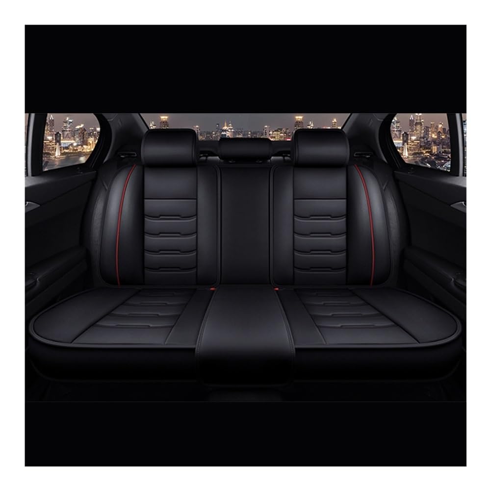 GANGEV Vordersitze universal Auto-Vollsitzbezug PU-Autositzschutz-Design Geteilte Sitzbank Vorne Und Hinten Kompatibler Bezug Passend Für Die Meisten Auto-SUV GANGEV Vordersitze universal Auto-Vollsitzbezug PU-Autositzschutz-Design Geteilte Sitzbank Vorne Und Hinten Kompatibler Bezug Passend Für Die Meisten Auto-SUV von GANGEV