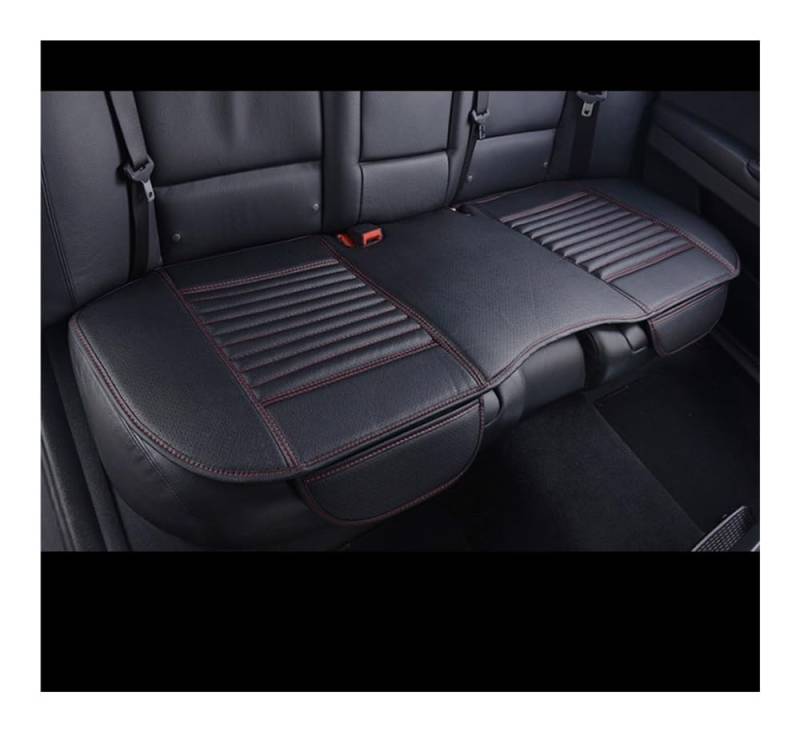 GANGEV Vordersitze universal Autositzbezüge PU-Sitzbezug-Kissen Universal-Autositzschutzkissen-Sets Innenstuhlmatten Pad Zubehör von GANGEV
