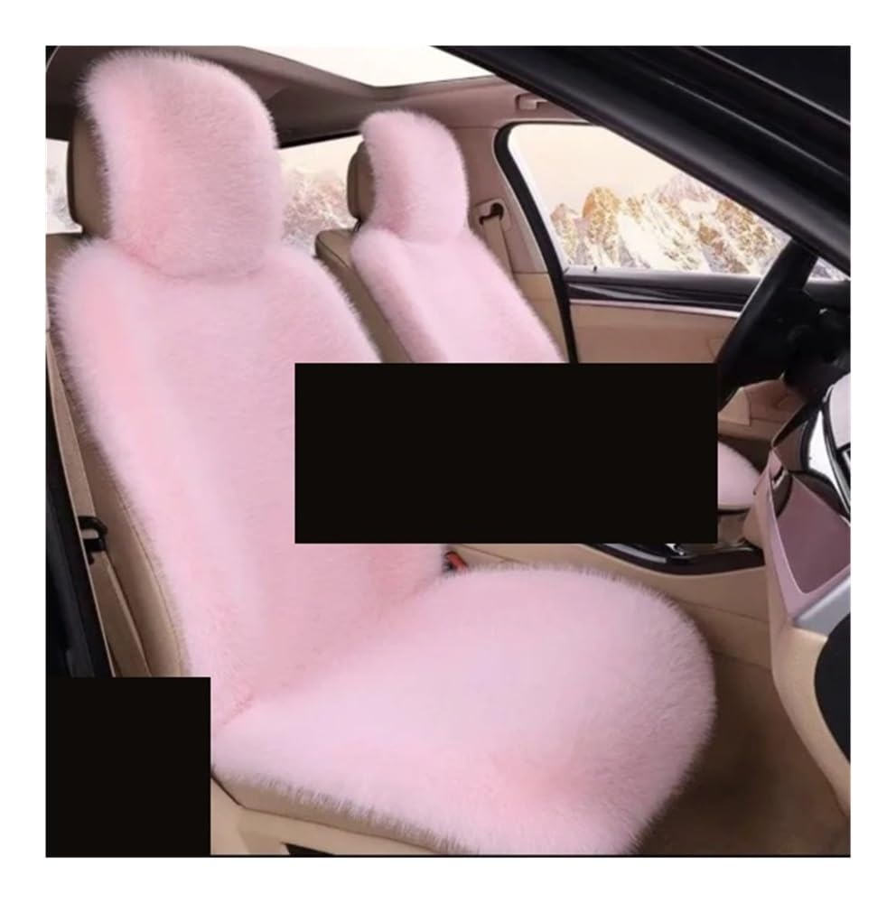 GANGEV Vordersitze universal Autositzbezüge Set Fell Vorne Auto Sitzkissen Fell Universal Auto Sitzbezug Winter Warm Plüsch Weich GANGEV Vordersitze universal Autositzbezüge Set Fell Vorne Auto Sitzkissen Fell Universal Auto Sitzbezug Winter Warm Plüsch Weich von GANGEV