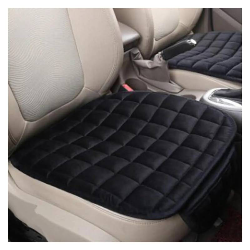 GANGEV Vordersitze universal Autositzbezug Winter Warm Universal Kissen Anti-Rutsch Vorderstuhl Atmungsaktive Unterlage Fahrzeug Auto LKW Sitzschutz von GANGEV